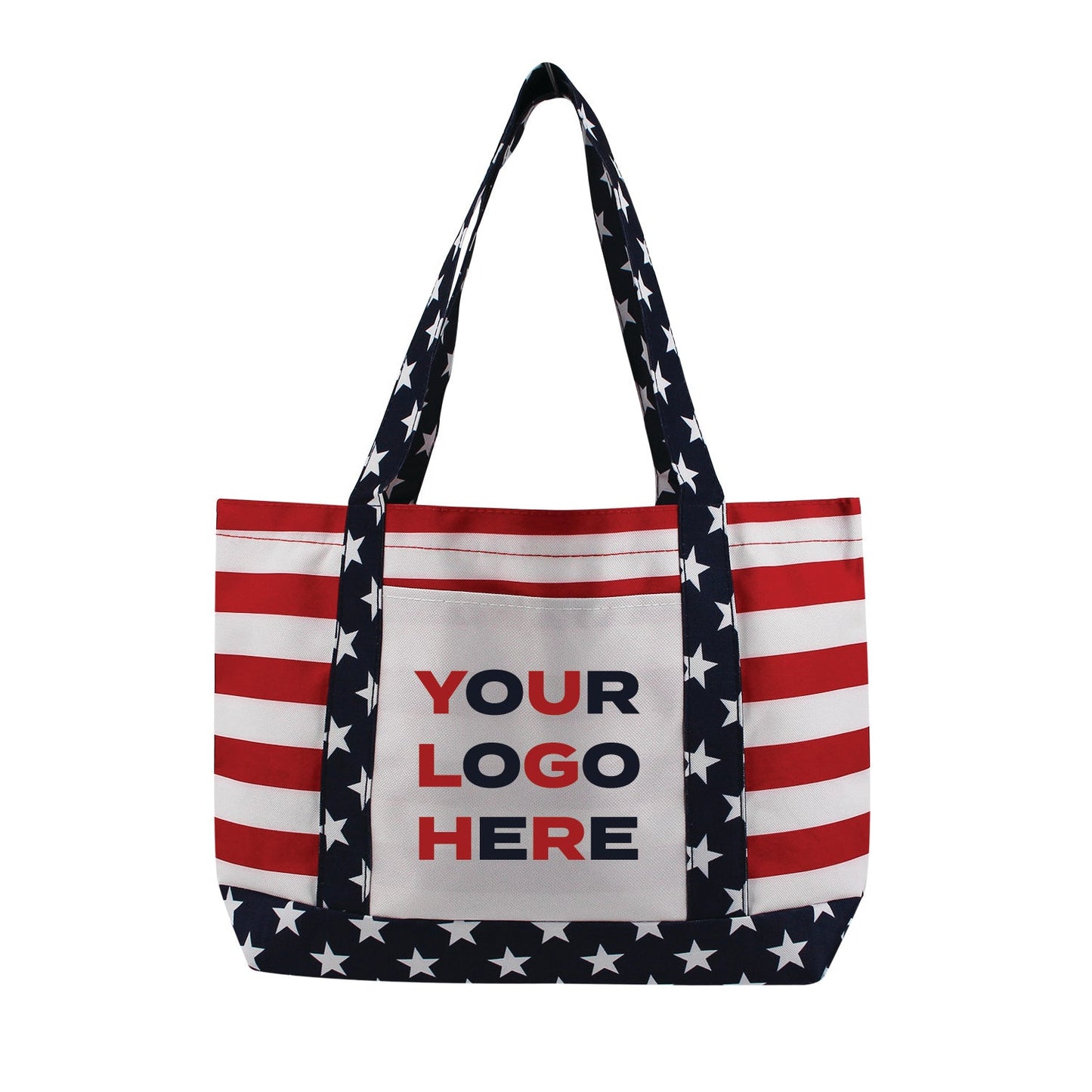 Summer Americana Boat Tote - DSP On Demand