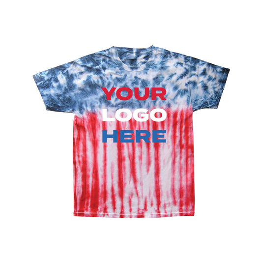 Summer Youth Tie-Dye Cotton T-Shirt - DSP On Demand