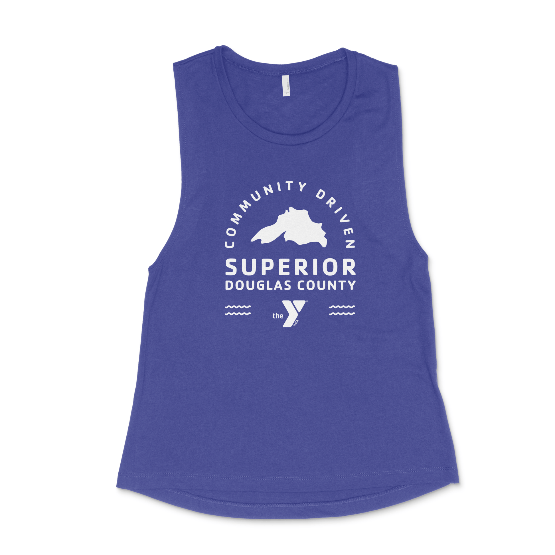 Superior YMCA Staff Women’s Festival Muscle Tank - DSP On Demand