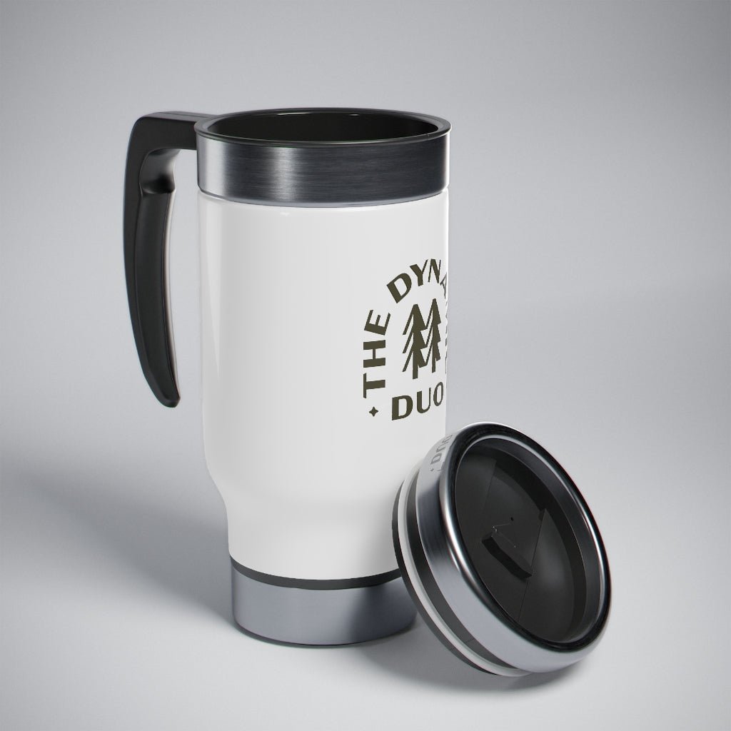 TDD Stainless Steel Travel Mug with Handle, 14oz - DSP On Demand