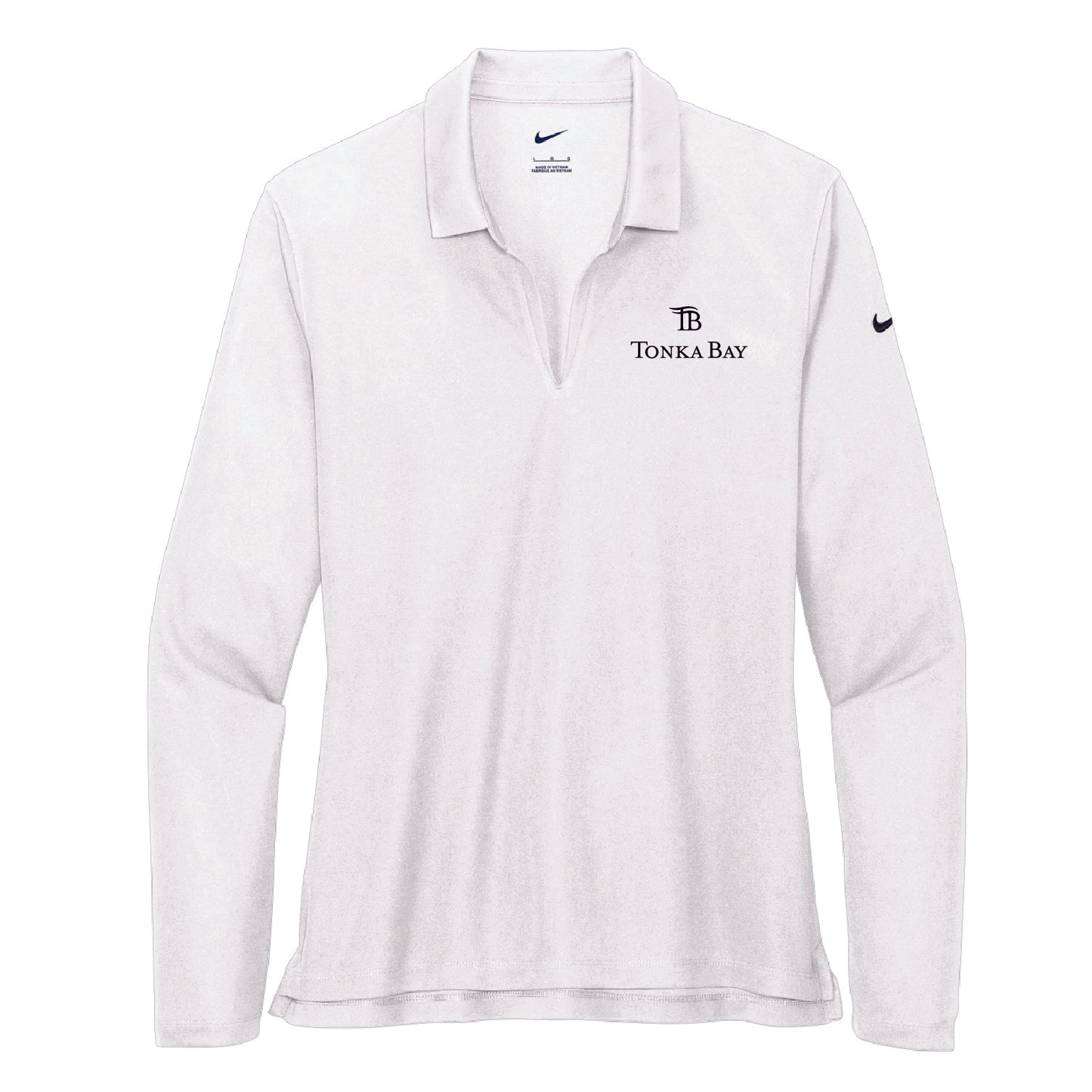 Tonka Bay Nike Ladies Dri-FIT Micro Pique 2.0 Long Sleeve Polo - DSP On Demand