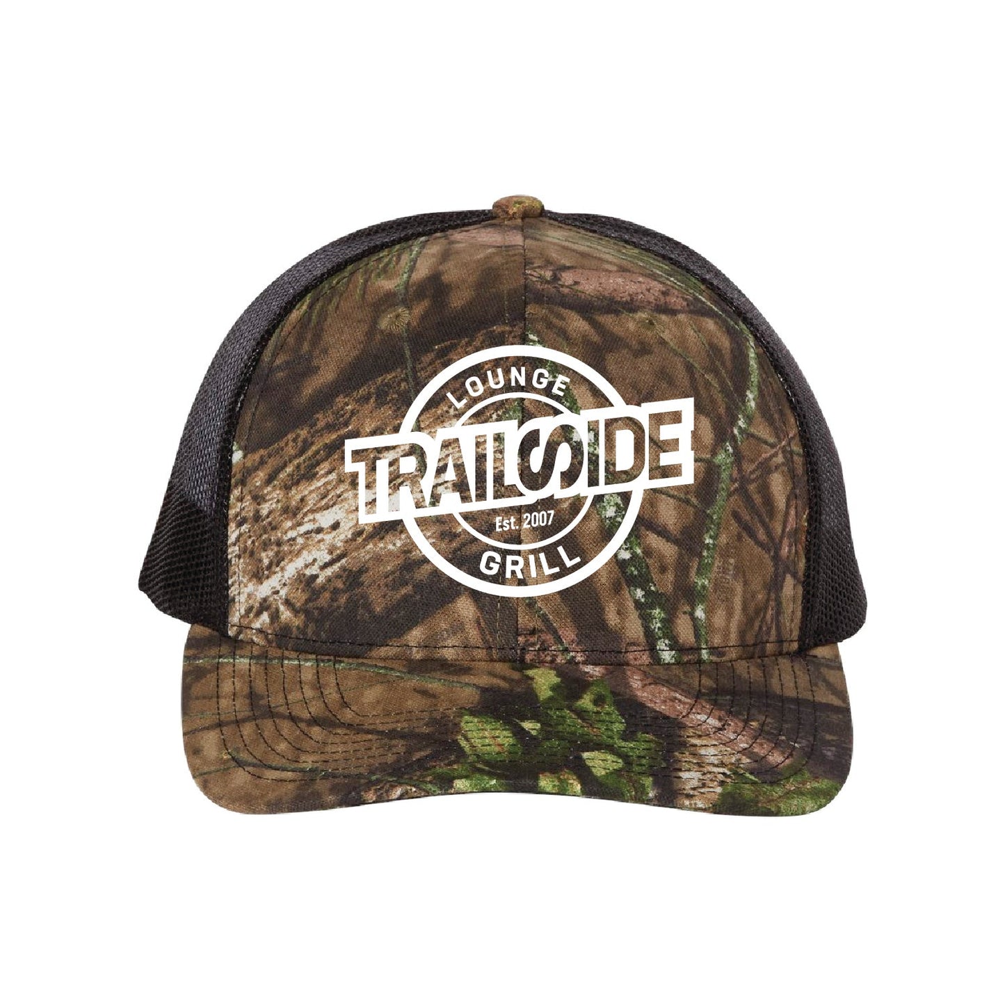 Trailside Camo Trucker Hat - DSP On Demand
