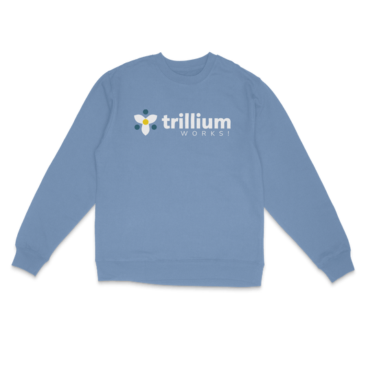 Trillium Works Unisex Midweight Pigment-Dyed Crewneck - DSP On Demand