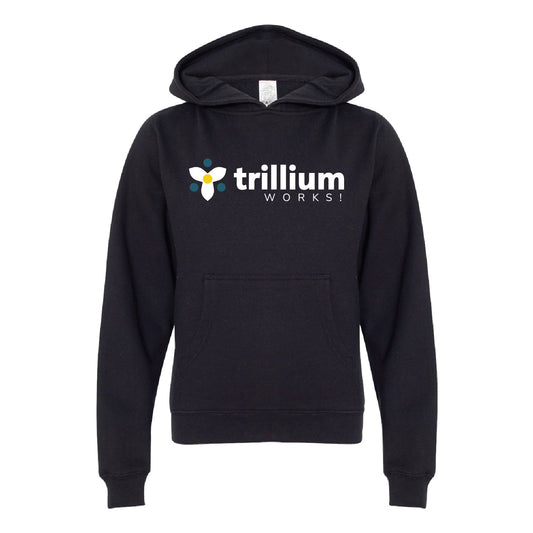 Trillium Works Youth Midweight Hooded Sweatshirt - DSP On Demand