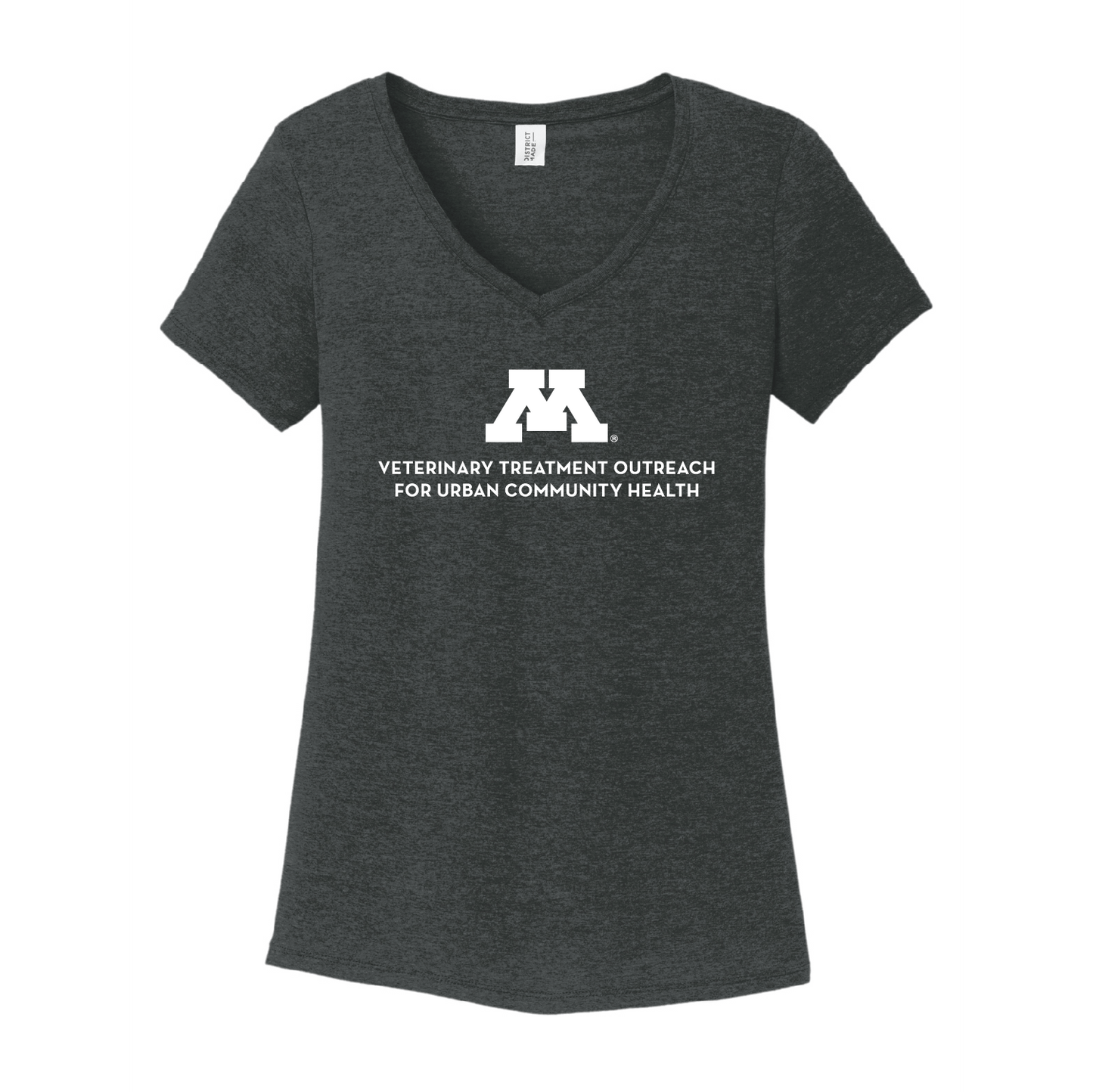 U of M VeTouch District ® Women’s Perfect Tri ® V-Neck Tee - DSP On Demand