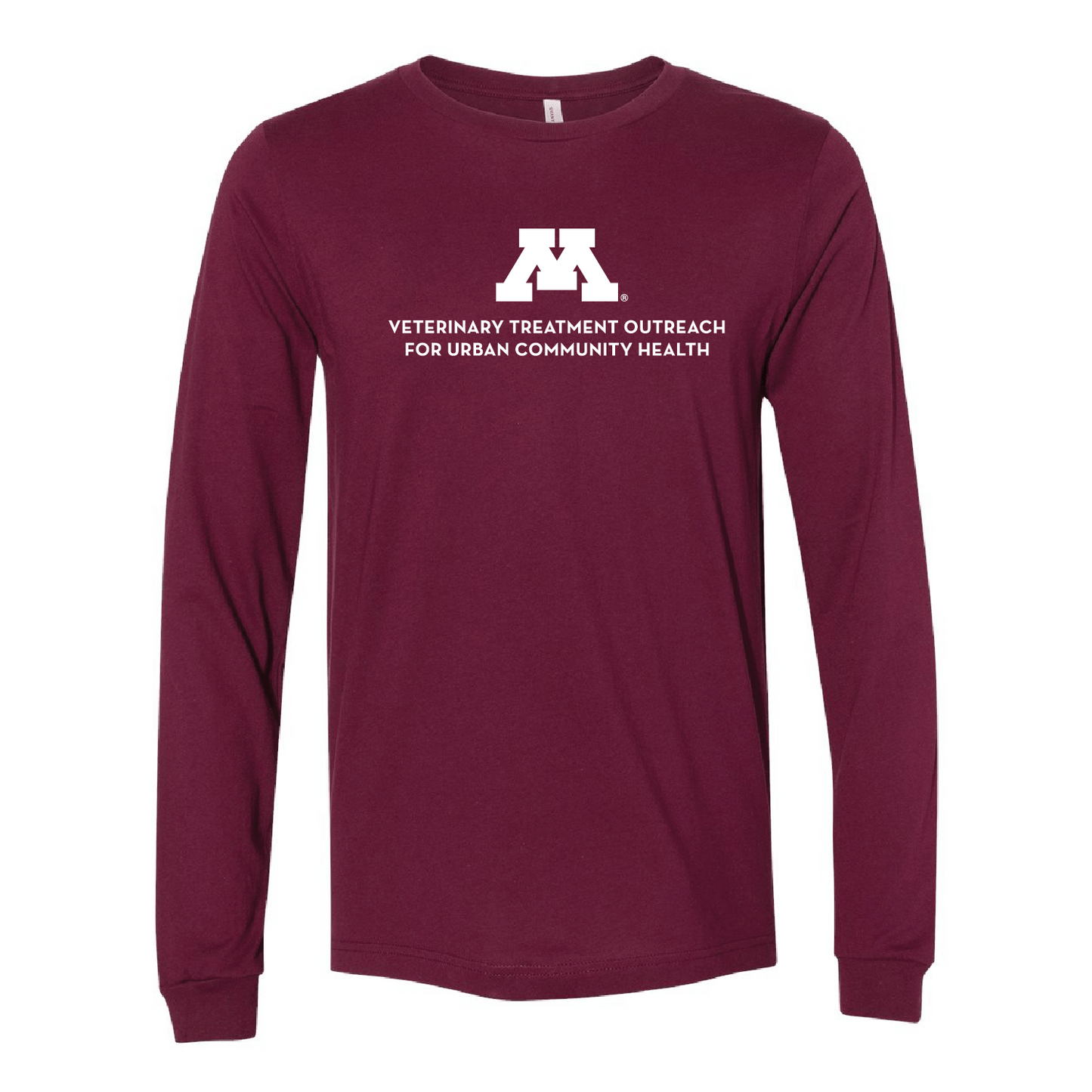 U of M VeTouch Unisex Jersey Long Sleeve Tee - DSP On Demand