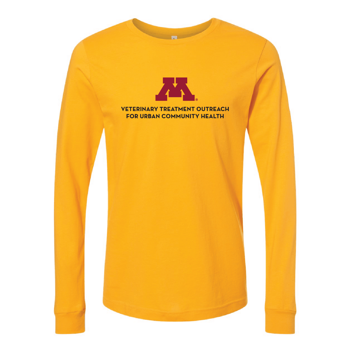 U of M VeTouch Unisex Jersey Long Sleeve Tee - DSP On Demand