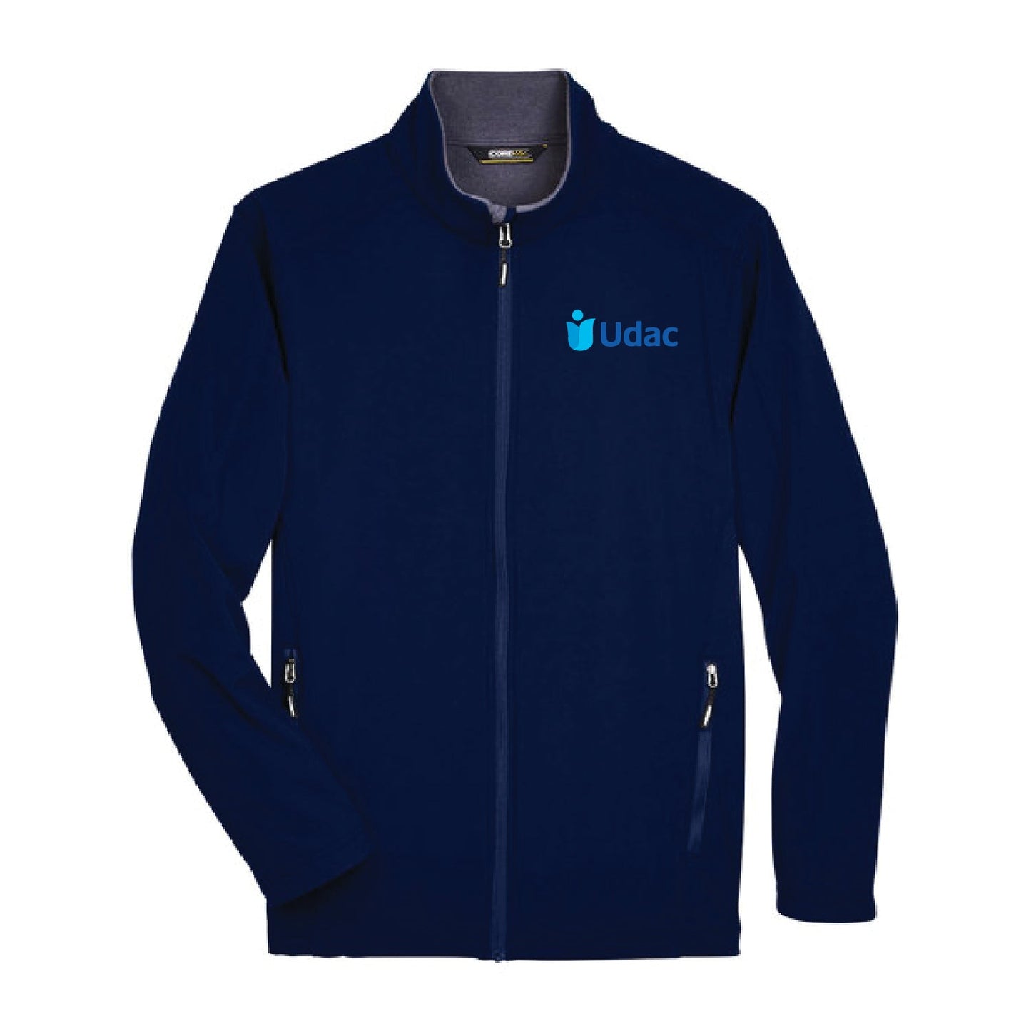 UDAC Men's Cruise Two-Layer Fleece Bonded Soft Shell Jacket - DSP On Demand