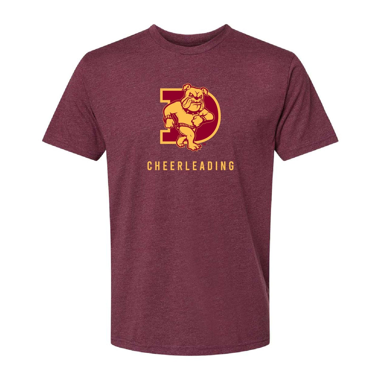 UMD Cheer Unisex CVC Short Sleeve Crew - DSP On Demand