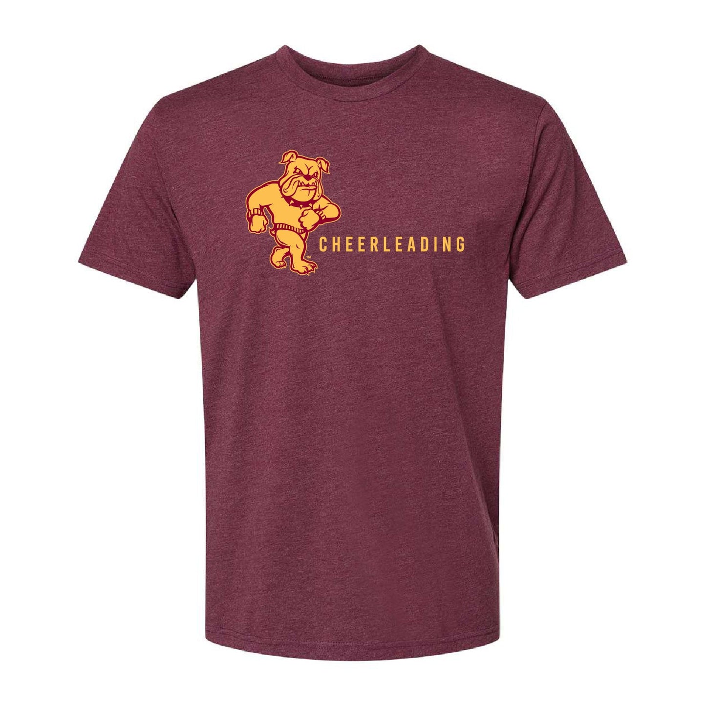 UMD Cheer Unisex CVC Short Sleeve Crew Secondary - DSP On Demand