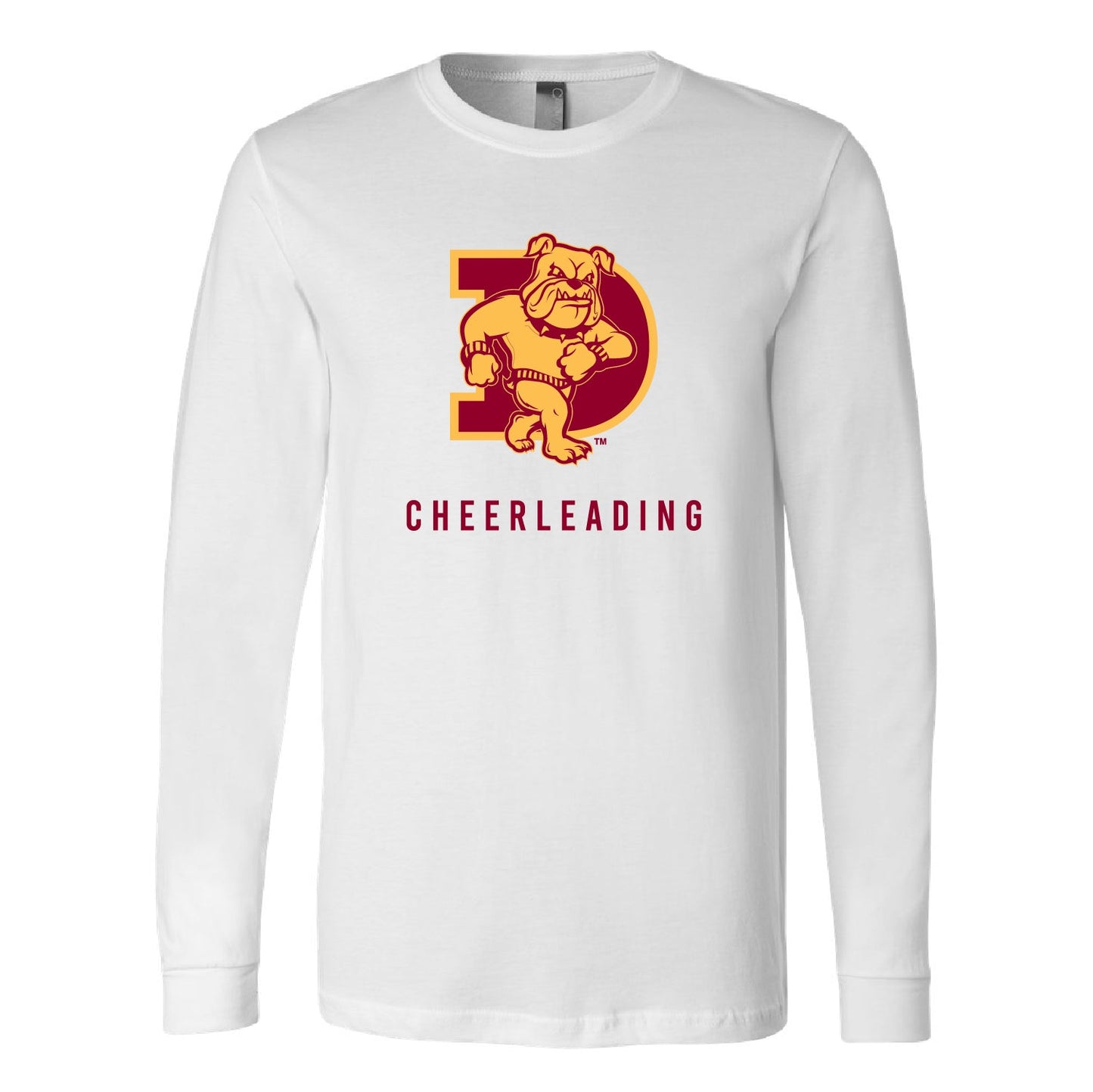 UMD Cheer Unisex Jersey Long Sleeve Tee - DSP On Demand