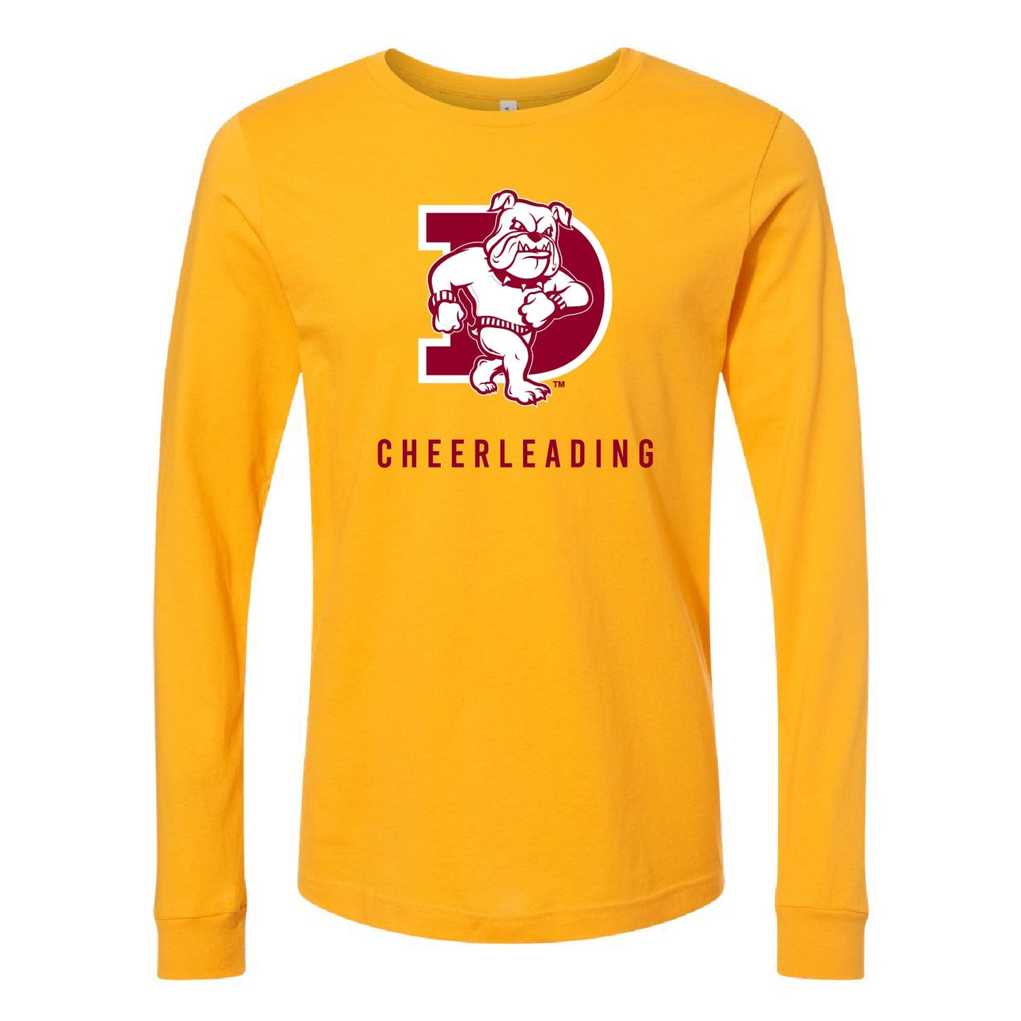 UMD Cheer Unisex Jersey Long Sleeve Tee - DSP On Demand