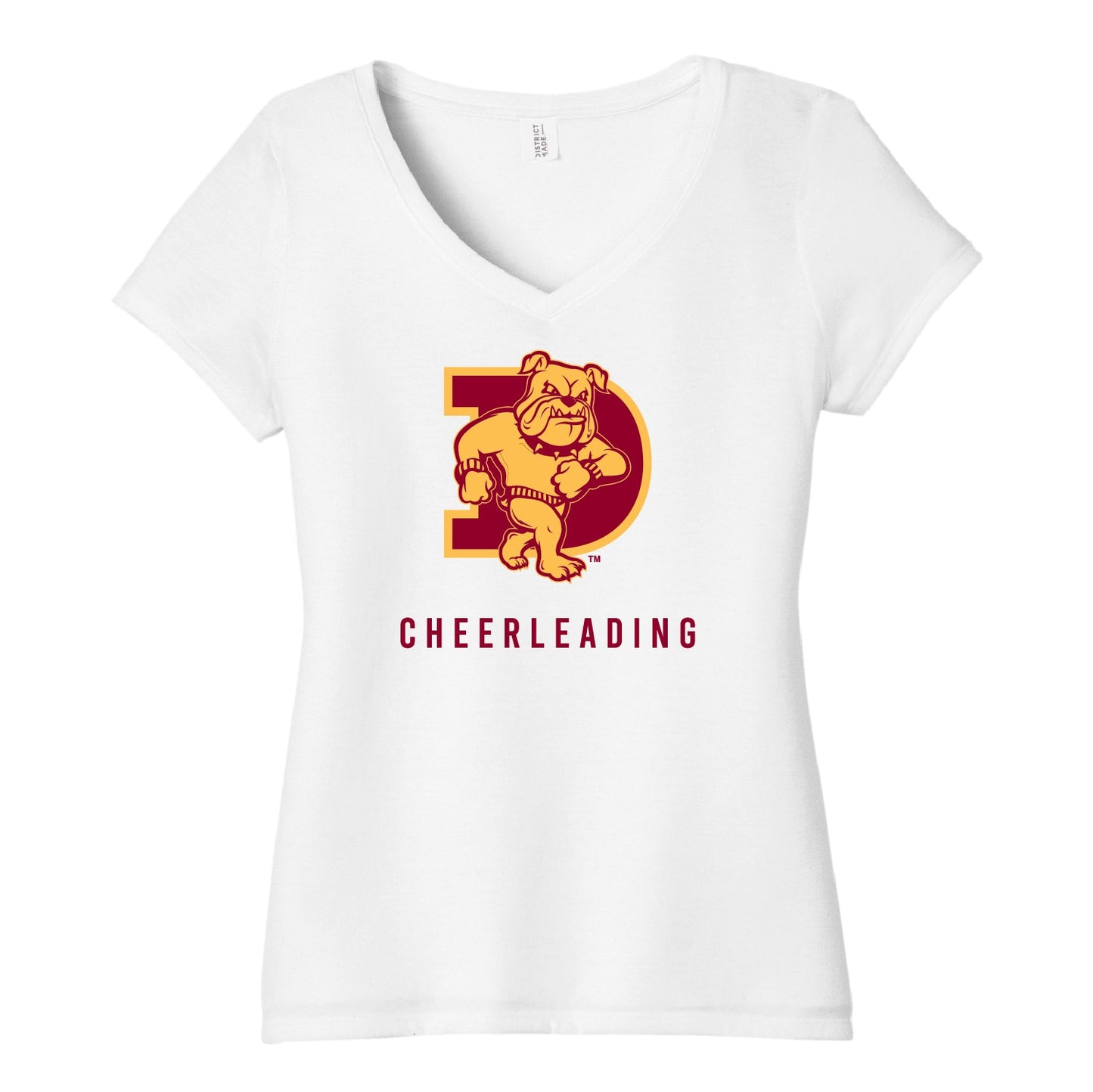 UMD Cheer Women’s Perfect Tri ® V-Neck Tee - DSP On Demand