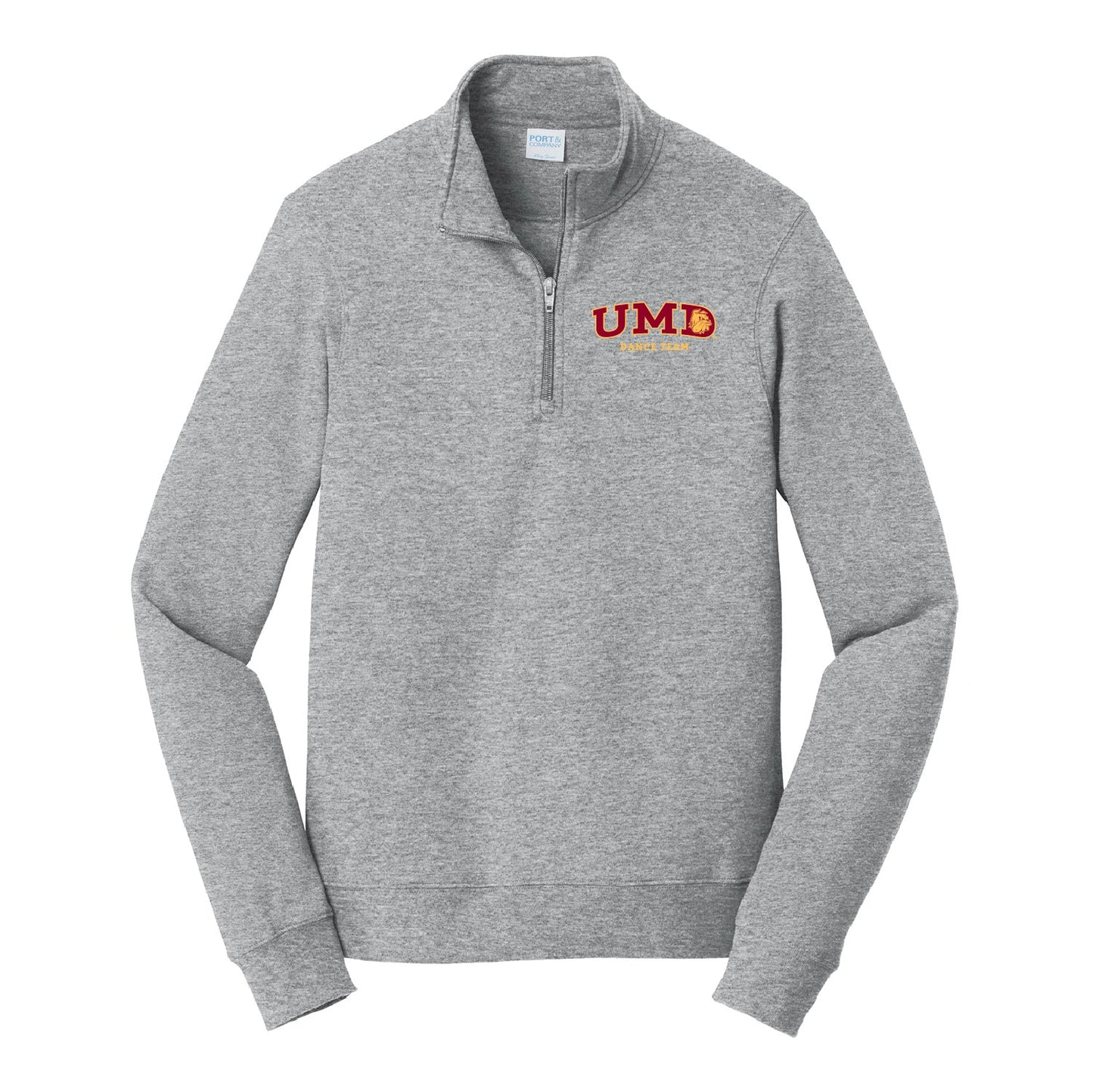UMD Dance Team Fan Favorite™ Fleece 1/4-Zip Pullover Sweatshirt - DSP On Demand