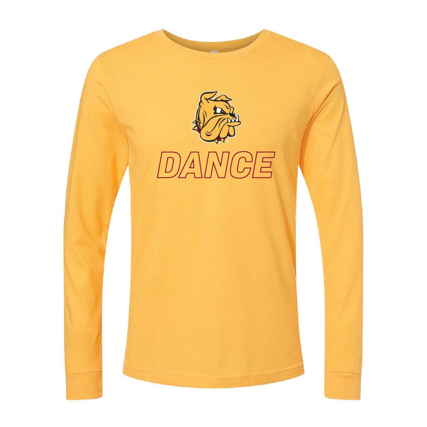 UMD Dance Team Unisex Heather CVC Long Sleeve Tee - DSP On Demand