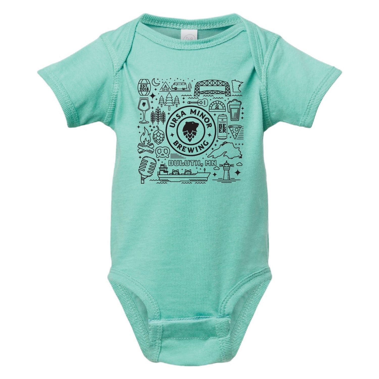 Ursa Infant Fine Jersey Bodysuit - DSP On Demand