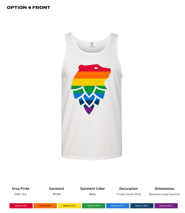 Ursa Pride Unisex Tank - DSP On Demand