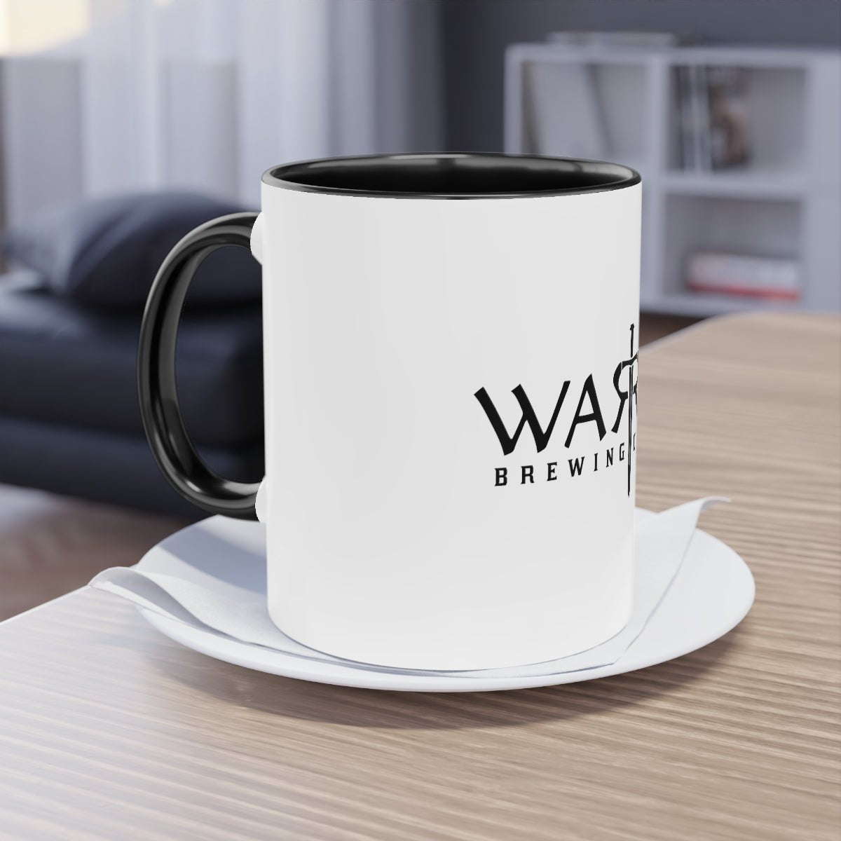 Warrior Brewing Two-Tone Coffee Mug, 11oz - DSP On Demand