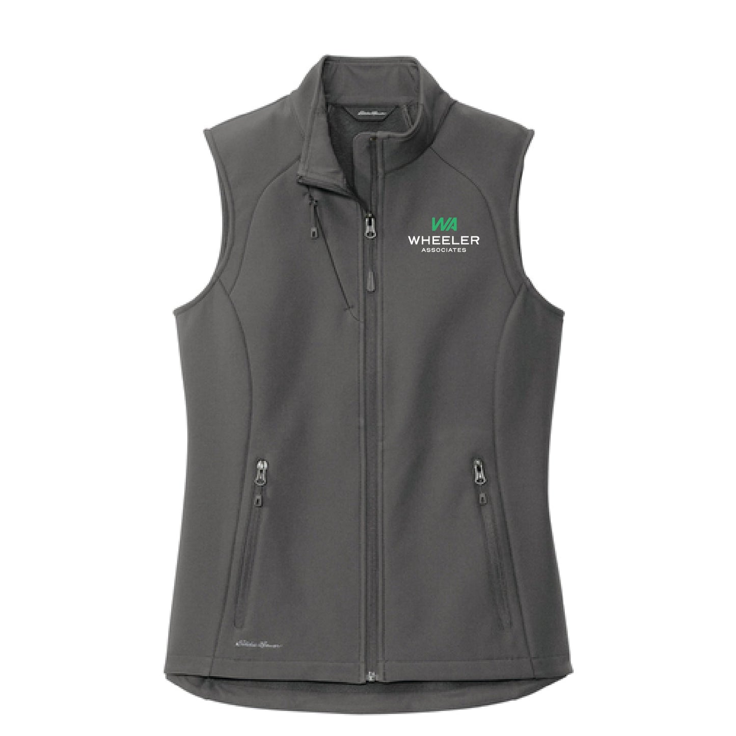 Wheeler Associates Ladies Eddie Bauer® Soft Shell Vest - DSP On Demand