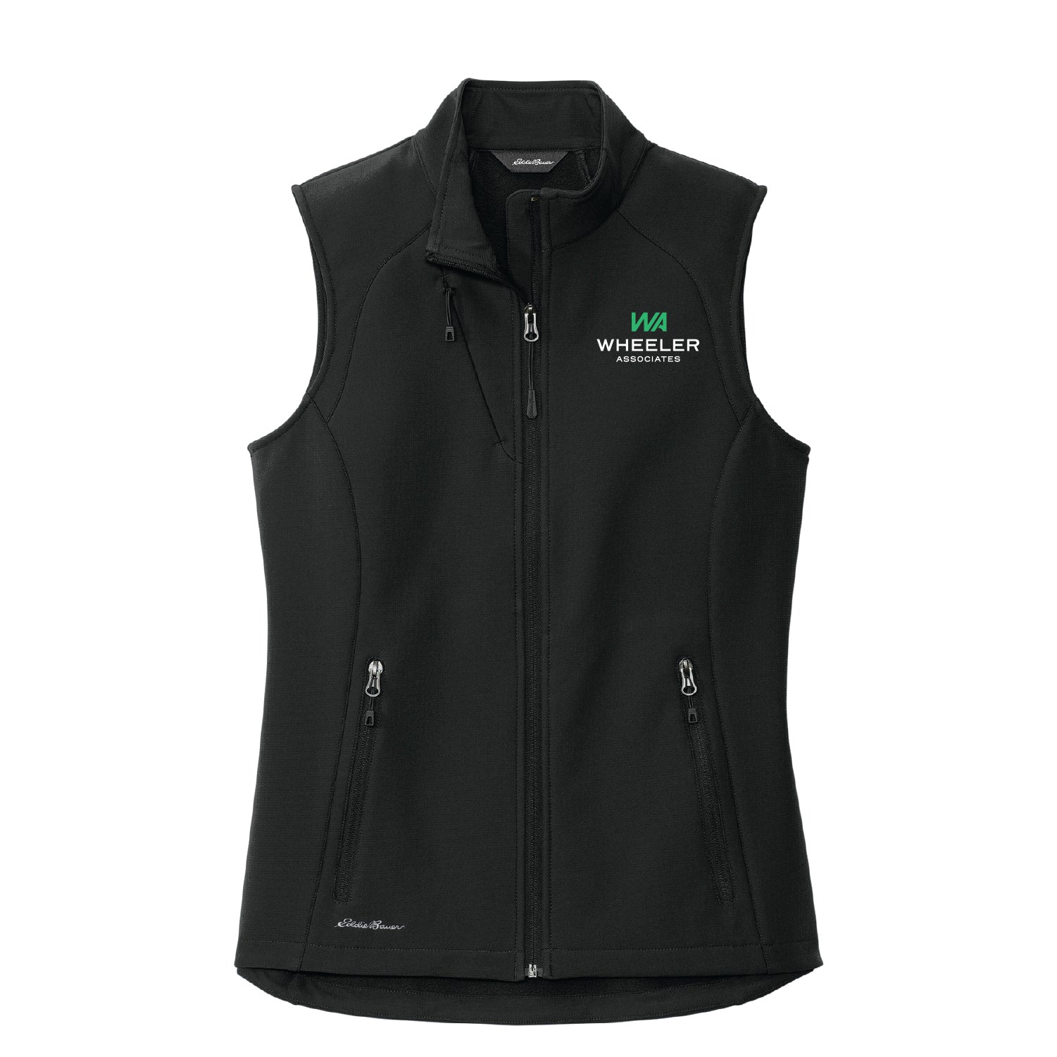 Wheeler Associates Ladies Eddie Bauer® Soft Shell Vest - DSP On Demand