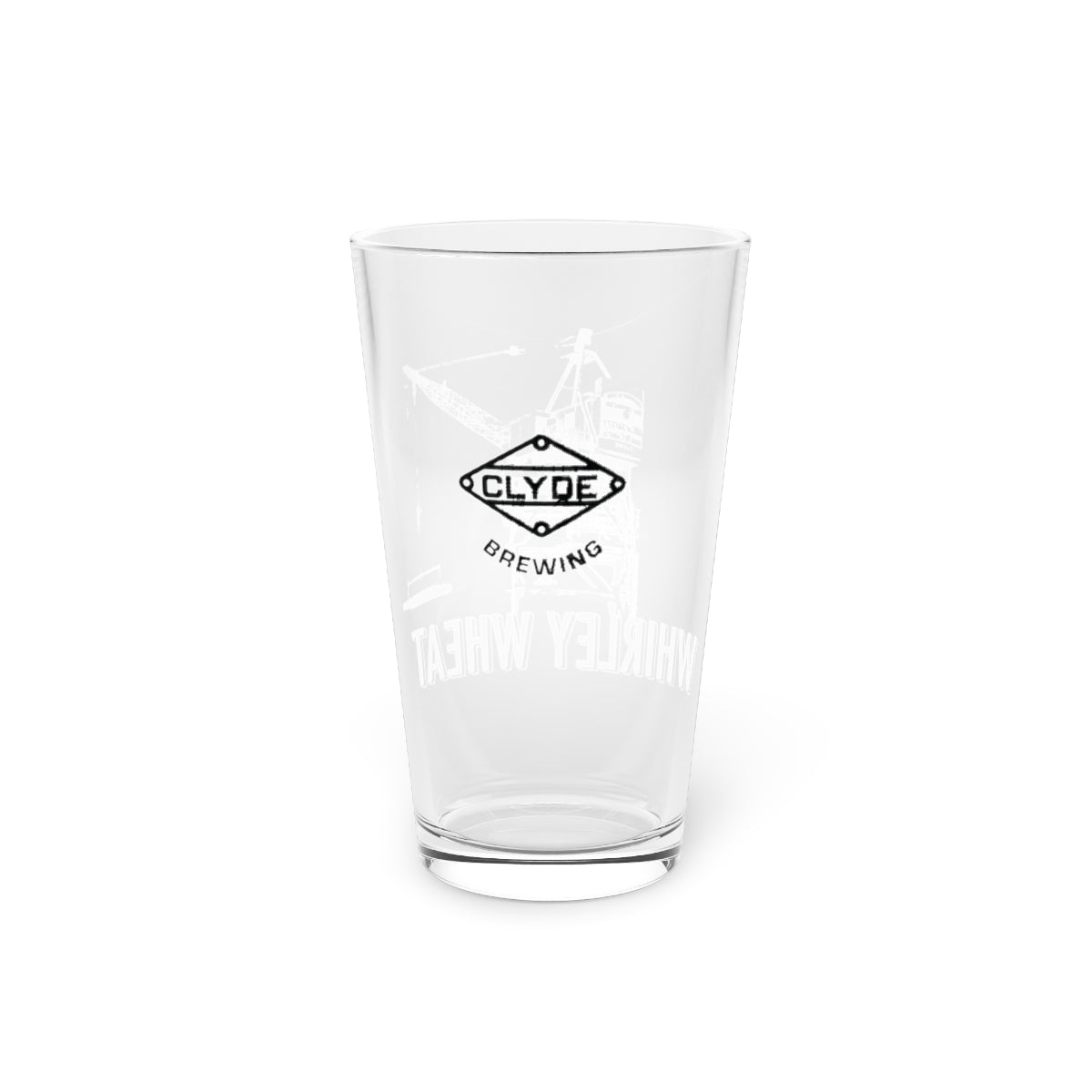 Whirley Wheat Pint Glass, 16oz - DSP On Demand