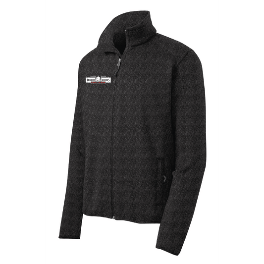 Wholesale Black Woods Mens Sweater Fleece Jacket - DSP On Demand