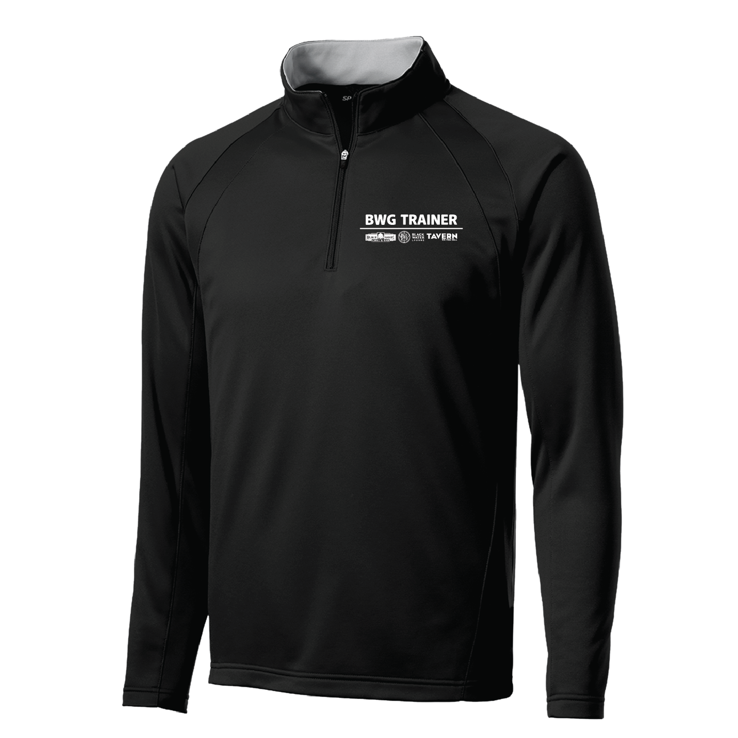 Wholesale Black Woods Trainer Sport-Wick® Fleece 1/4-Zip Pullover - DSP On Demand