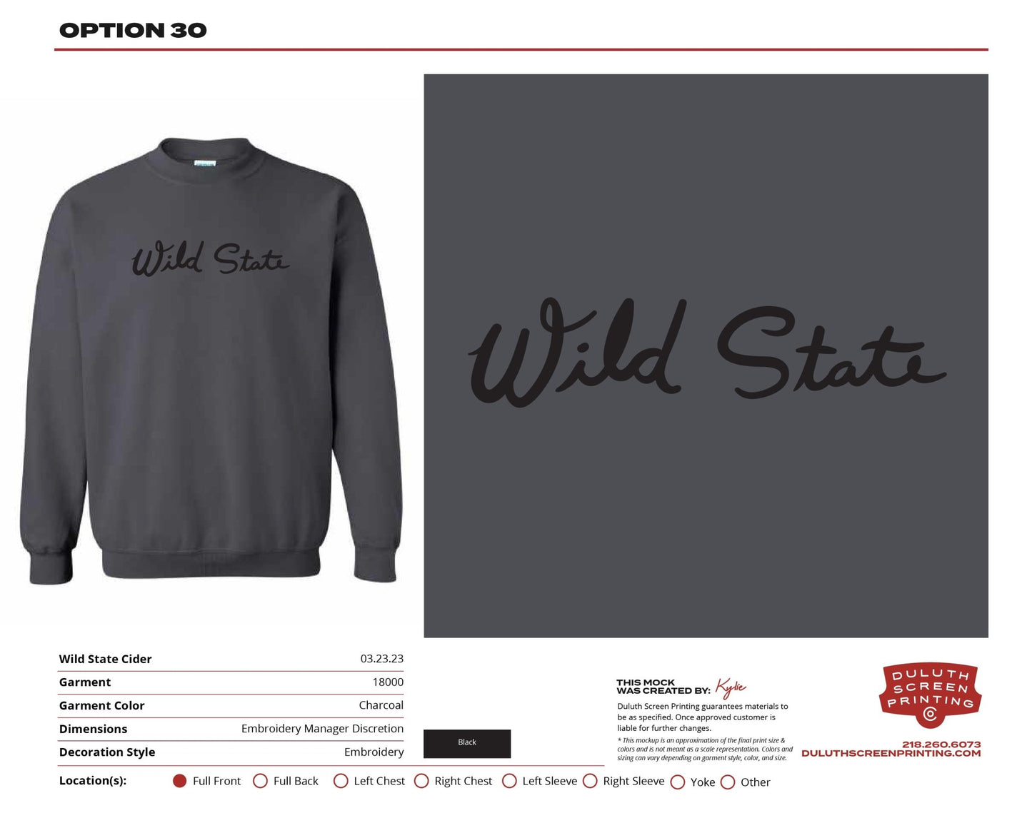 Wild State Charcoal Heavy Blend™ Crewneck Sweatshirt 18000 - DSP On Demand