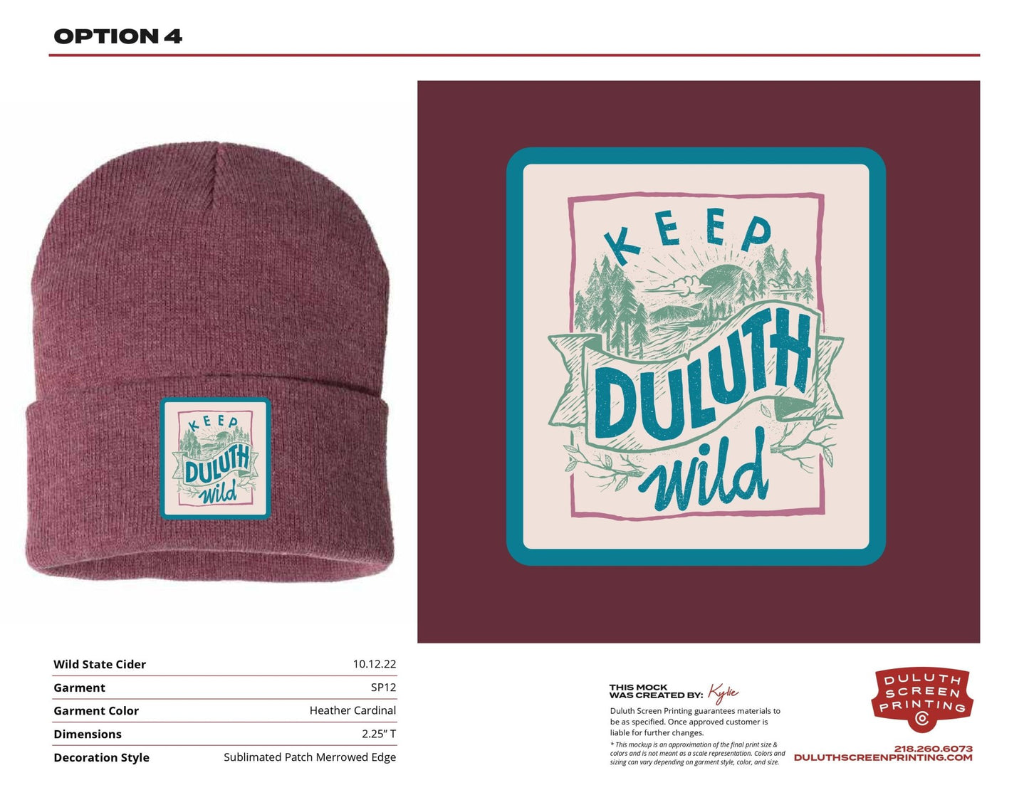 Wild State Keep Duluth Wild - Beanie - DSP On Demand