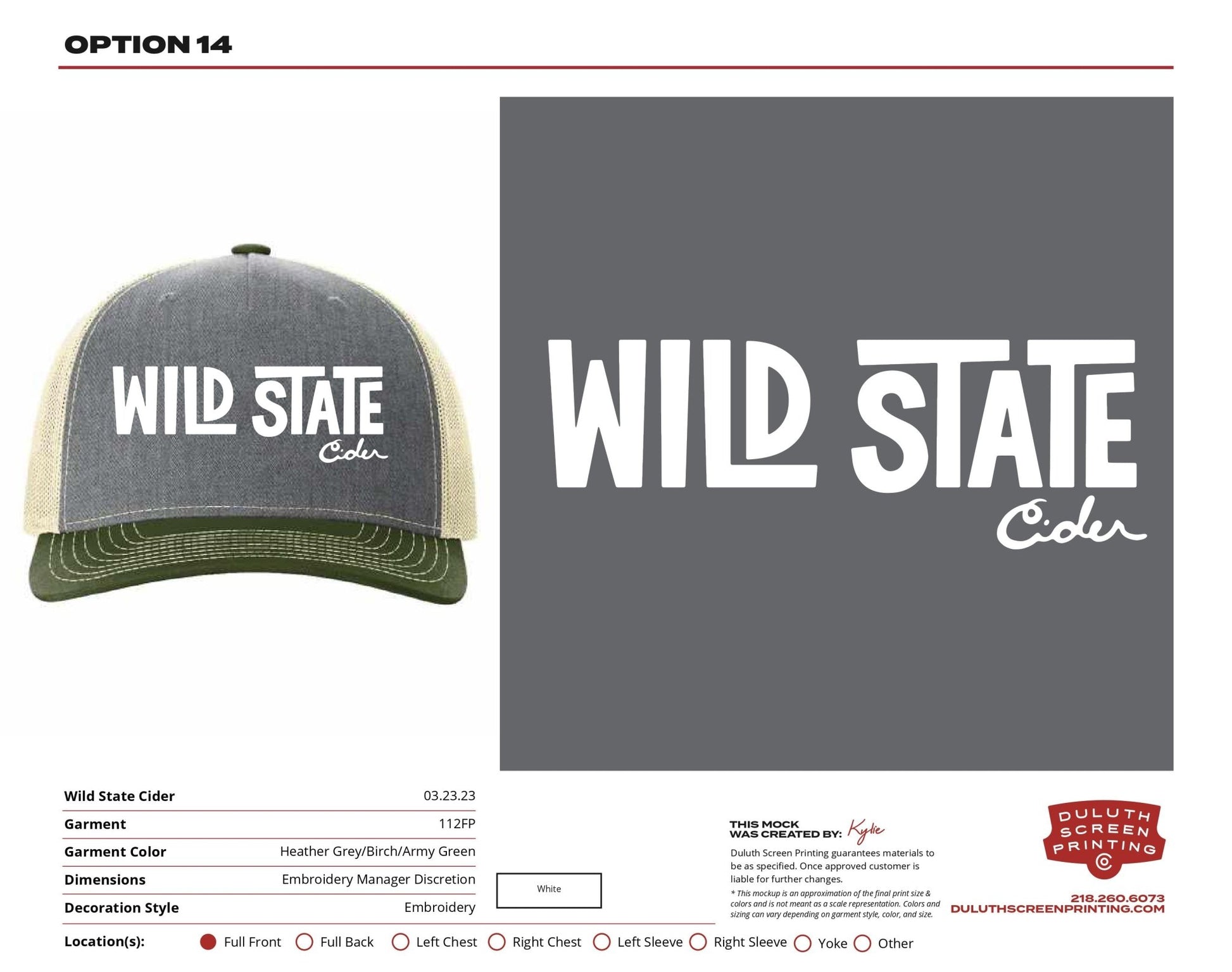 Wild State Richardson 112FP Trucker - DSP On Demand