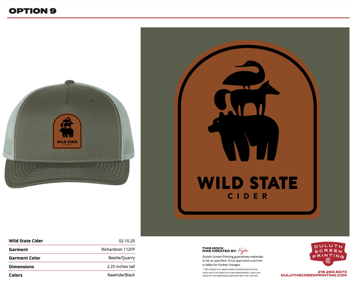 Wild State Richardson Five Panel Trucker Cap - DSP On Demand