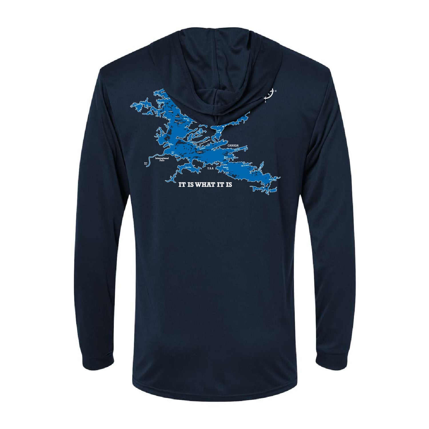 Willie's North Country Hooded Long Sleeve T-Shirt - DSP On Demand