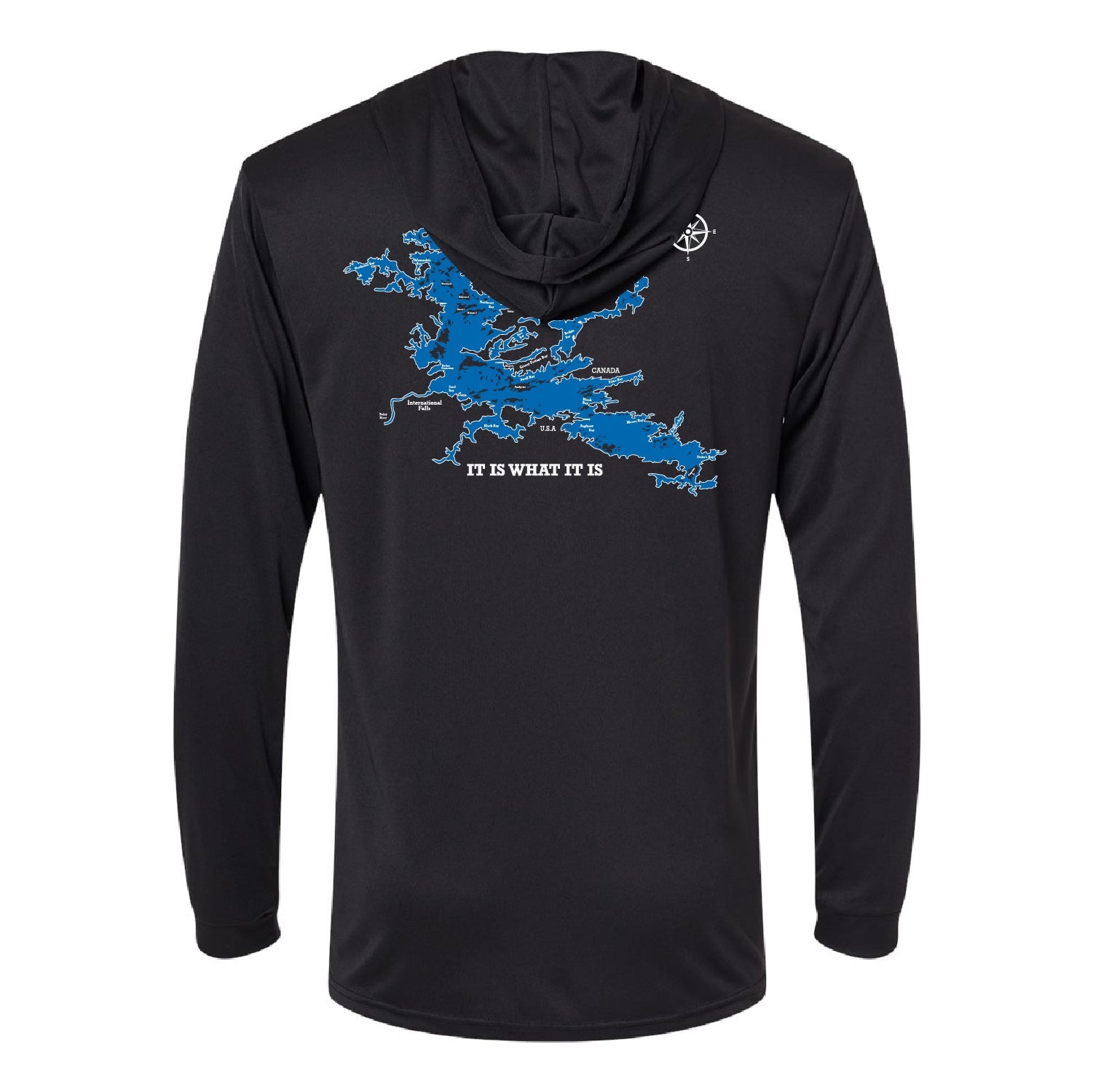 Willie's North Country Hooded Long Sleeve T-Shirt - DSP On Demand